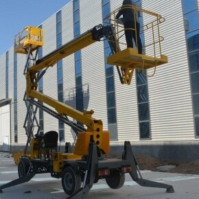 曲臂式高空作業(yè)車